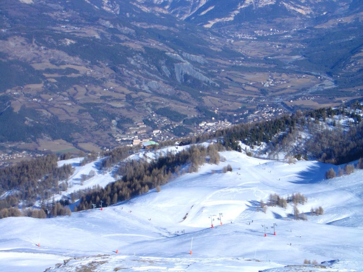 Maison Chaleureuse Pres Des Pistes De Barcelonnette - Cheminee Eksteriør bilde